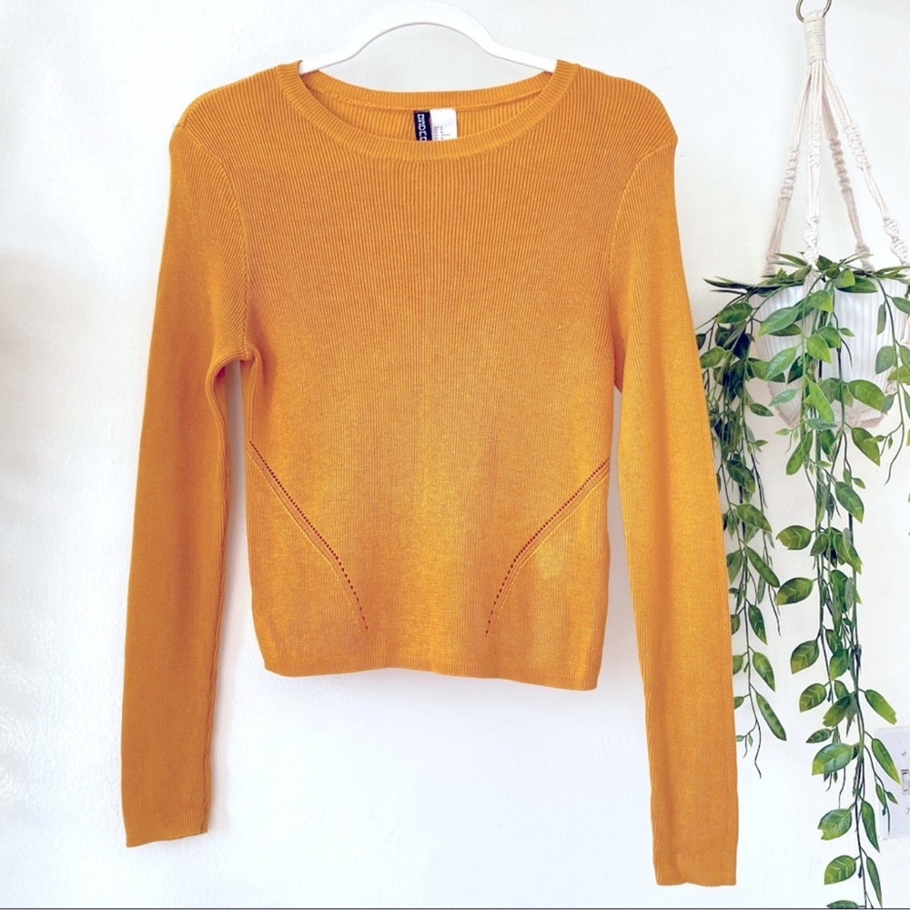 Mustard colour women sweater